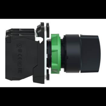  BOUTON TOURNANT NOIR DIAM 