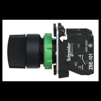  BOUTON TOURNANT NOIR DIAM 