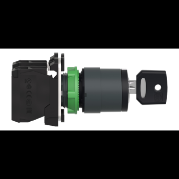  BOUTON TOURNANT NOIR DIAM 
