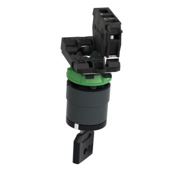  BOUTON TOURNANT NOIR DIAM 