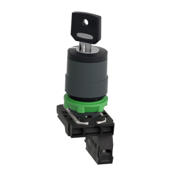 BOUTON TOURNANT NOIR DIAM 