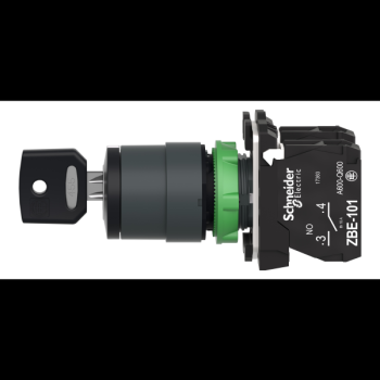  BOUTON TOURNANT NOIR DIAM 