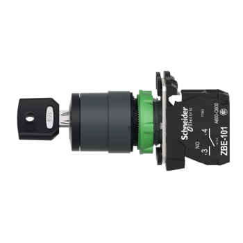  BOUTON TOURNANT NOIR DIAM 