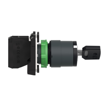  BOUTON TOURNANT NOIR DIAM 