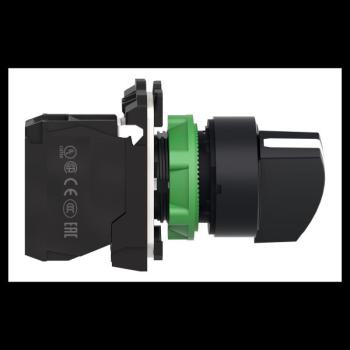  BOUTON TOURNANT NOIR DIAM 