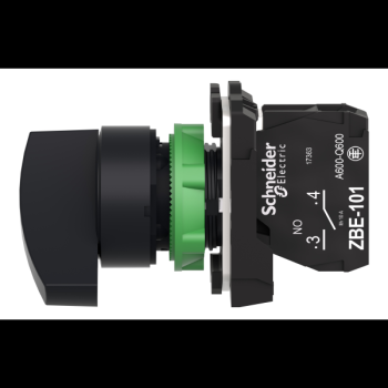  BOUTON TOURNANT NOIR DIAM 