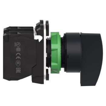  BOUTON TOURNANT NOIR DIAM 