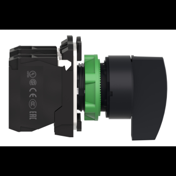  BOUTON TOURNANT NOIR DIAM 