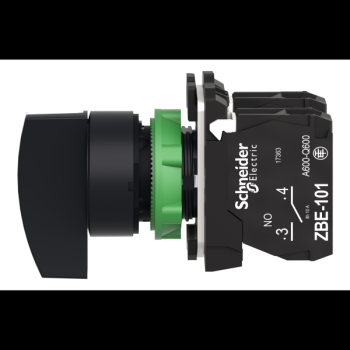  BOUTON TOURNANT NOIR DIAM 