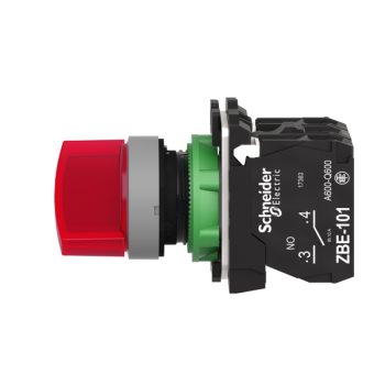  BT lumineux rouge 1O+1F 120V 
