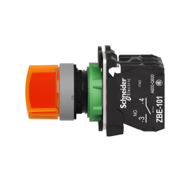  BT lumineux orange 1O+1F 24V 