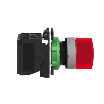  BT lumineux rouge 1O+1F 24V 