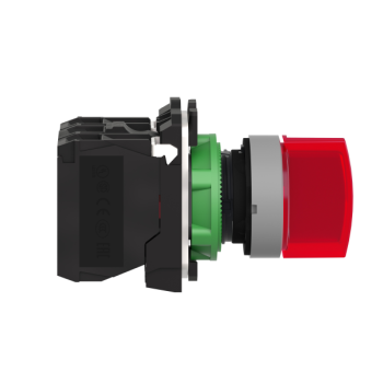  BT lumineux rouge 1O+1F 24V 
