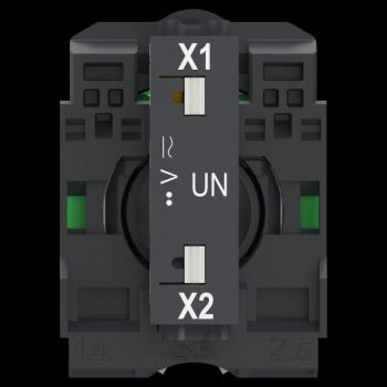  VOYANT DEL 24 V BLANC PUSH IN 