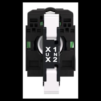  VOYANT DEL 24 V VERT PUSH IN 