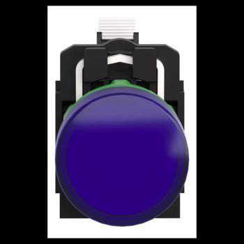  VOYANT DEL 24 V BLEU PUSH IN 