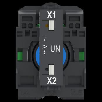  VOYANT DEL 24 V BLEU PUSH IN 