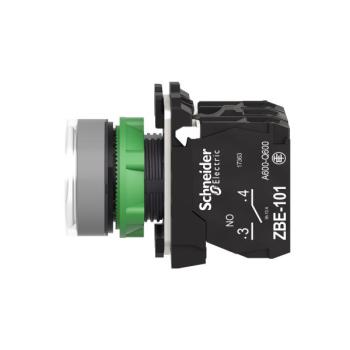  BP lumineux blanc 1O+1F 24V 