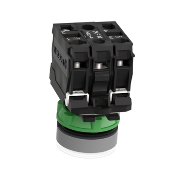  BP lumineux blanc 1O+1F 230V 
