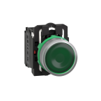  BP lumineux vert 1O+1F 24V 