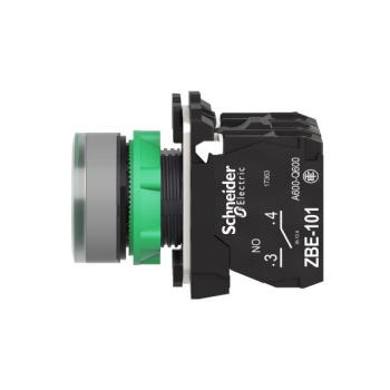  BP lumineux vert 1O+1F 24V 