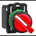  BP lumineux rouge 1O+1F 110V 