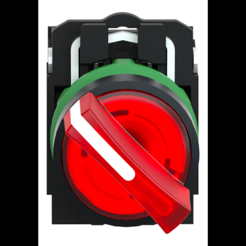  BP lumineux rouge 1O+1F 110V 