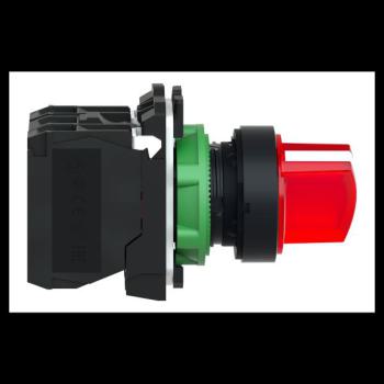  BP lumineux rouge 1O+1F 110V 