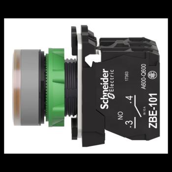  BP lumineux orange 1O+1F 24V 