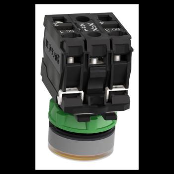  BP lumineux orange 1O+1F 24V 