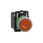  BP lumineux orange 1O+1F 230V 