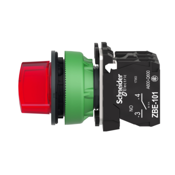  BT lum flush rouge 1O+1F 24V 