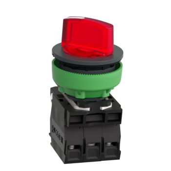  BT lum flush rouge 1O+1F 24V 