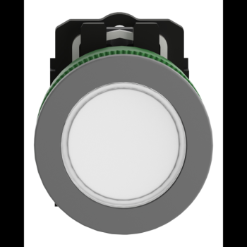  voyant DEL O22 flush blanc 24V 