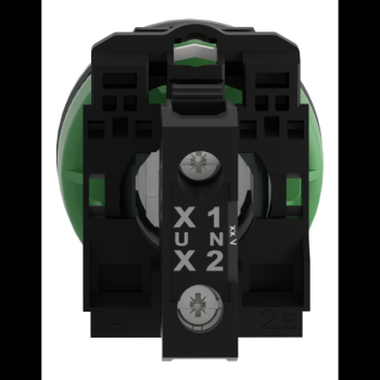  voyant DEL O22 flush blanc 24V 