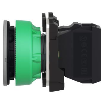  Voyant flush DEL O22 vert 24V 