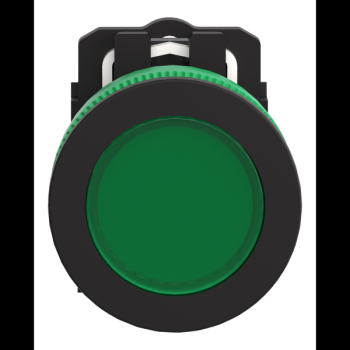  voyant DEL flush vert 24V 