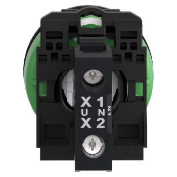  voyant DEL flush orange 24V 