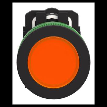  voyant DEL flush orange 230V 