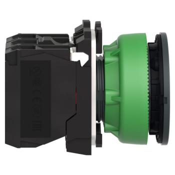  BP lum flush rouge 1O+1F 230V 