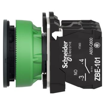  BP lum flush rouge 1O+1F 230V 