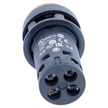  BP lum LED 1NO Org 24V 