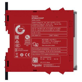  Harmony XPSU-Module s�curit� 