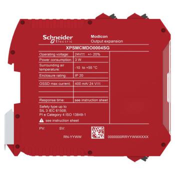  4OSSD-4sortiesSIL1/PLc-ressort 