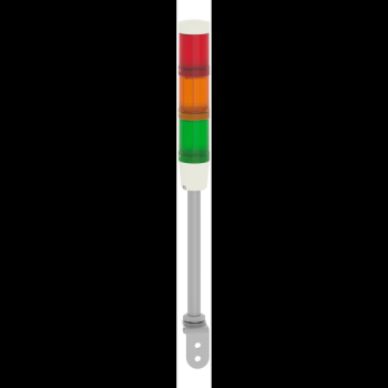  24 V, W. BUZZER, LED, RED 