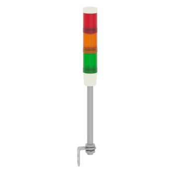  24 V, W. BUZZER, LED, RED 