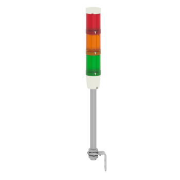  24 V, W. BUZZER, LED, RED 
