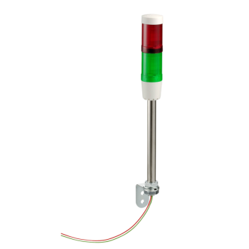  24 V, W. BUZZER, LED, RED 