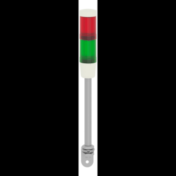  24 V, W. BUZZER, LED, RED 