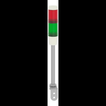  24 V, W. BUZZER, LED, RED 